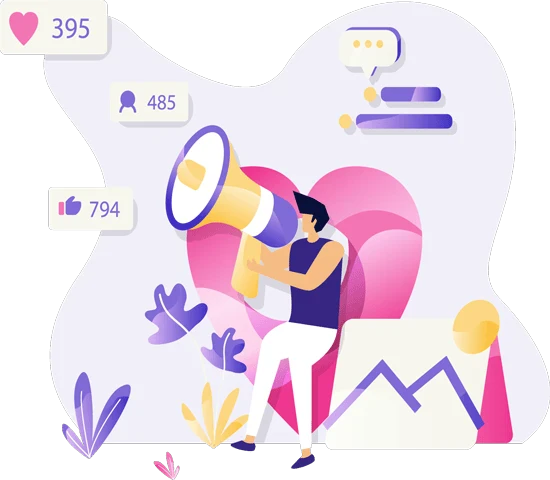 Business card site creation